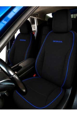 Honda Yazılı Mavi Biyeli Civic Fc5 Fb7 Fd6 İes Vtec 2 İle Uyumlu