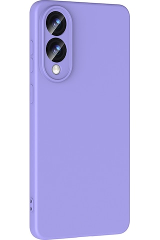 Galaxy Uyumlu S25 Edge Kılıf Mara Lansman İç Yüzeyi Kadife Kılıf Lila