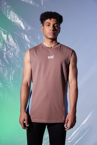 Woof Gym Tank Top Cacao