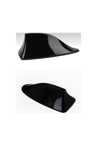 Tiger Marketing Bmw E90 Uyumlu Oto Balık Sırtı Anten Elektrikli Köpekbalığı Balina Tavan Anteni Siyah