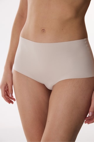 Penti Seramik Bej Invisible Görünmez Lazer Kesim Yüksek Bel Slip Külot