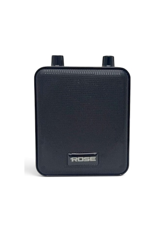 Rose Nova Hp-505k Taşınabilir Şarjlı Mini Rehber Amfisi Kablolu Headset Mikrofonlu