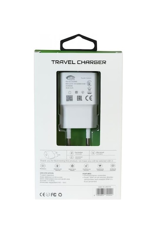 Elba Elb09 5w 2.1a Hızlı Şarj Akıllı Koruma Usb Ev Şarj Cihazı