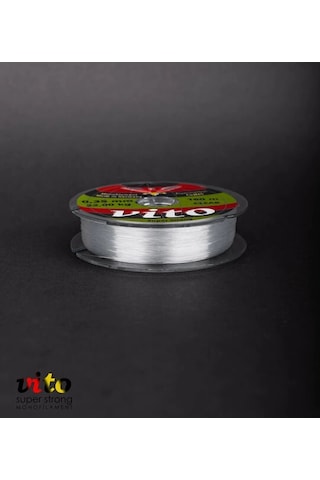 Vito Süper Strong Monoflament Şeffaf Misina 160 Metre 0,35mm - Standart