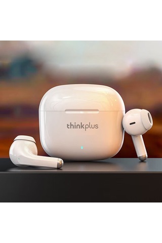 Kangvka Lenovo Lp40 Pro Kablosuz Bluetooth Kulaklık, Spor İçin Yarı Kulak İçi Tasarım, Uzun Pil Ömrü, Beyaz Stk İngilizce Sinyal Versiyonu