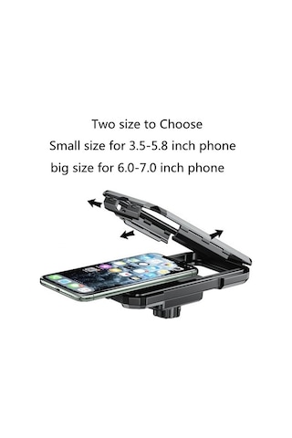 Ebitda Kewig M18s-a1 Motosiklet Bisiklet Gidonu Kablosuz Şarj Su Geçirmez Kutu Tutucu Çok Renkli Çok Renkli