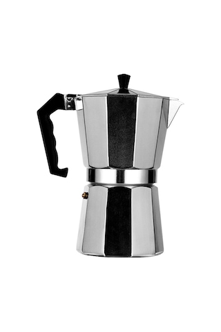 Tenfowee Alüminyum İtalyan Moka Pot, 9 Kupa 450 Ml, Isı Dağıtımı İyi, Lezzetli Kahve, Islanmayan Kollü, Dayanıklı, Ev/ofis Kullanımı Diğer