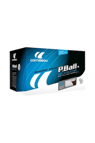 Cornilleau P-Ball ABS Evolution 1 Yıldız 72'li Masa Tenisi Topu Beyaz