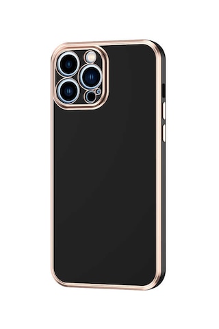 Apple Uyumlu iPhone 13 Pro Bark Kılıf siyah Siyah