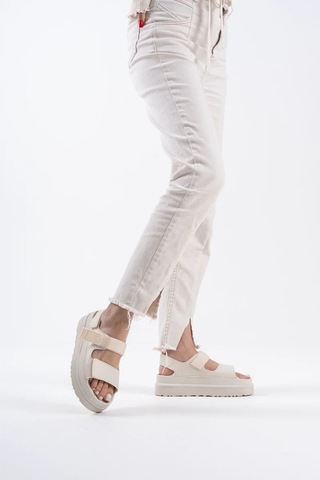 Trendella Bej Kadın Sandalet Tr22my01b Siyah