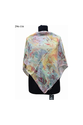 Zer Scarf Zer Scarfs Dijital Soft Pamuk Eşarp 296-116 Çok Renkli