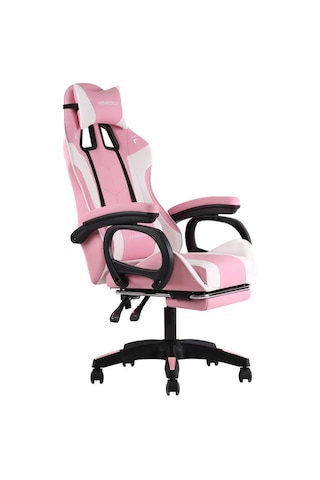 Fashcolle Dynamic Pink Masajlı Oyuncu Koltuğu Pembe