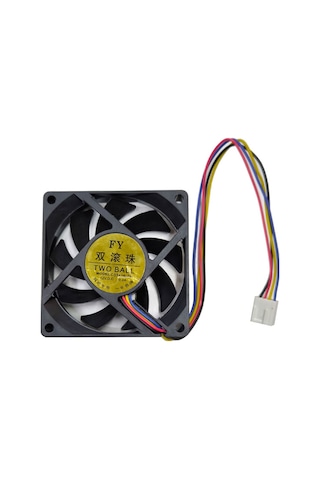 7 Cm 12v 4 Pinli Fan 7cmx7cmx1.5cm 12v 7cm Fan