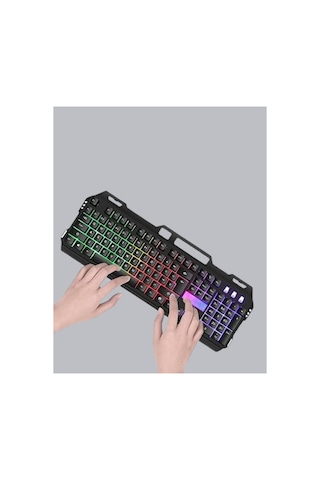 Astraltech Profesyonel Oyuncu Klavye Mouse Seti Rgb Işıklı, Türkçe Q, Dpı Ayarlı, Dayanıklı Gövde