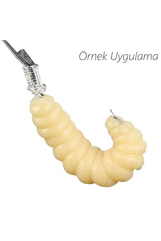 10 X 2.4 Cm 5 Farklı Renk Yumuşak Silikon Kurtçuk Olta Balık Yemi