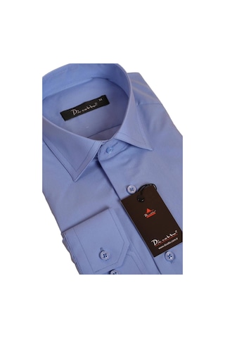 Dicotto Koyu Mavi Rahat Kesim Cepli Uzun Kol Regular Fit Erkek Gömlek - 150-23 001