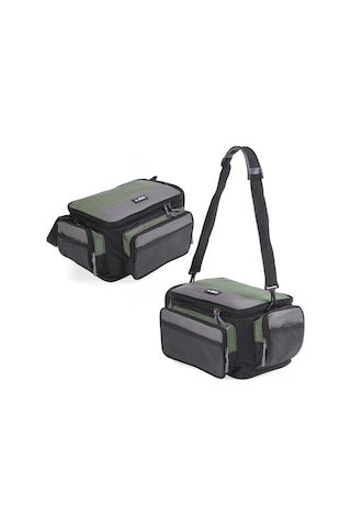 Novahub Geniş Bölmeli Balıkçı Çantası - Dayanıklı 600d Oxford Kumaş, Çok Cepli Pratik