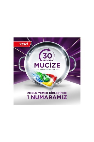 Faıry Mucize Bulaşık Makinesi Deterjanı Kapsülü/tableti 30 Yıkama 3 Paketi