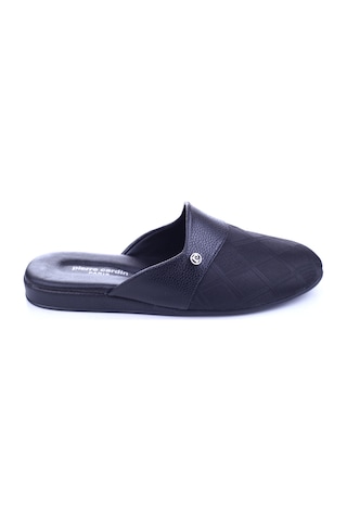 Pierre Cardin Pc-55366 Erkek Kışlık Ev & Halı & Bohça Terliği Siyah