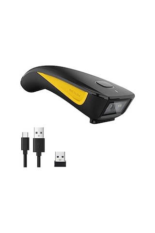 2D HAFIZALI KABLOSUZ BLUETOOTH+2.4GHZ 30MT. BARKOD OKUYUCU