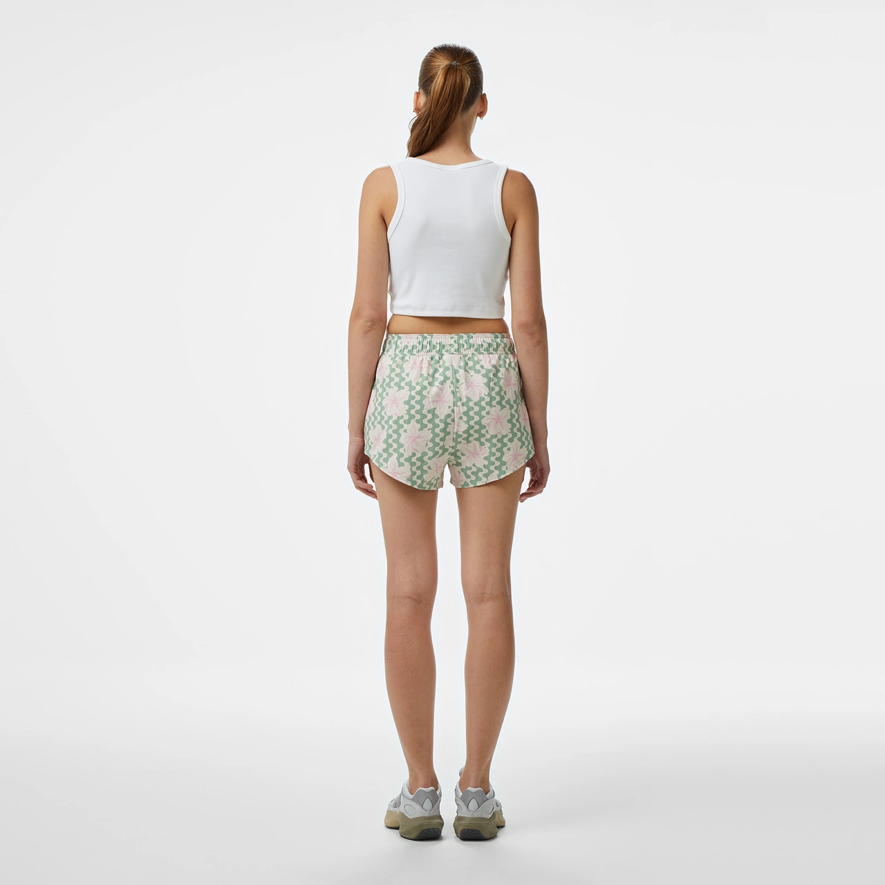 Roxy No Bad Waves Kadın Yeşil Deniz Şortu Erjbs03313 Yeşil