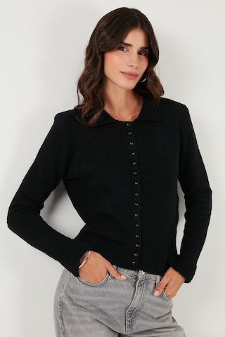 Lela Bayan Hırka 4617013 Siyah Siyah