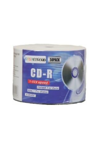 Boş Cd-R 700 Mb 80 Min – 1 Koli 600 Adet 50’Lik Paket