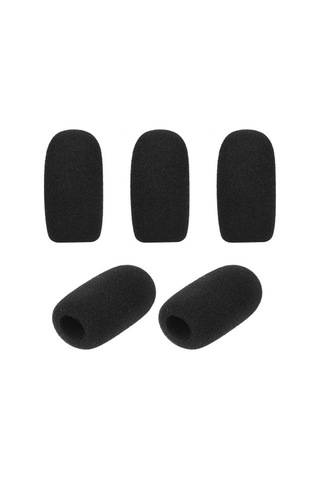 Novahub 5'li Mikrofon Rüzgar Bariyeri Seti - Lapel, Lavalier, Kulaklık İçin Sessiz Ve Net Ses