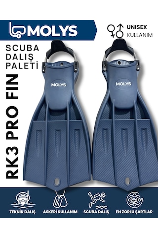 Rk3 Pro Fın Scuba Dalış Paleti Lacivert