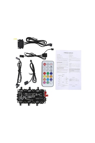 Fan Kontrol 8 Port Kumandalı Argb Fan Kontrol Kiti