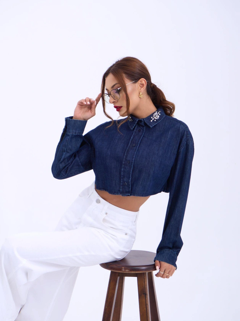 Sidelya Concept 6603 Kot Bluz-mavi Mavi
