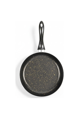 Bonetti Granit Tava - 28 Cm Siyah Siyah