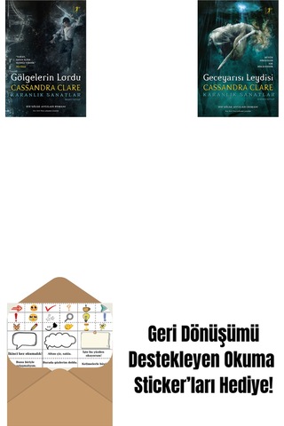Gölgelerin Lordu Ciltli + Geceyarısı Leydisi Ciltli + Okuma Sticker'ları