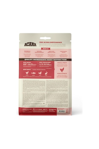 Acana Indoor Entree Sterilised Kısırlaştırılmış Yetişkin Kedi Maması 340 G