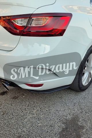 Megane 4 Sedan Arka Flap-bıçak-lip-ek 2016-2024