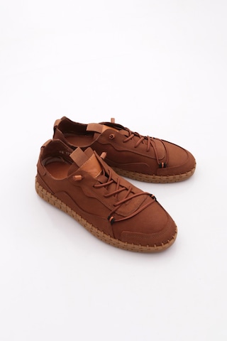 Dgn 379 Erkek Comfort Ayakkabi Taba Nubuk Taba