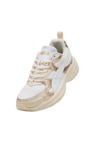 404718-02 Puma Mıl.tech2000 Metall. Whisper Kadın Spor Ayakkabı Beyaz 404718-02 Beyaz - Bej