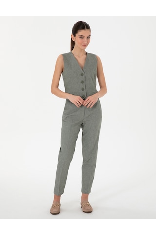 Pierre Cardin Kadın Haki Pantolon 50299967-vr027