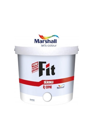 Marshall Fit Silikonlu Iç Cephe Duvar Boyası 10 Kg Marshall Fit Silikonlu Iç Cephe Duvar Boyası 10 Kg