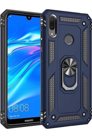 Huawei Y7 2019 Kilif Zirhli Standli Miknatisli Tank Kapak 392979198