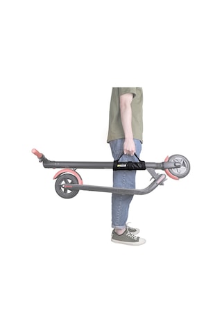 Rhinowalk Sk100 Scooter Çapı 7 Cm'nin Altındaki Çubuklar İçin Uygun Kolu Denge Bisiklet Kayışı Kolu Siyah