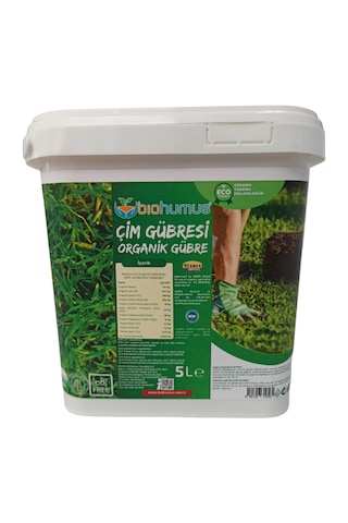 Çim İçin, Biohumus Organik Gübre, Organik Sertifikalı, Kök Gelişt