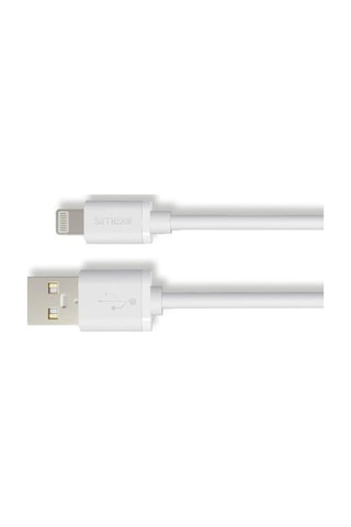 Simex SPK-02 Universal Lightning Stream Data Kablosu Beyaz 1.2 M