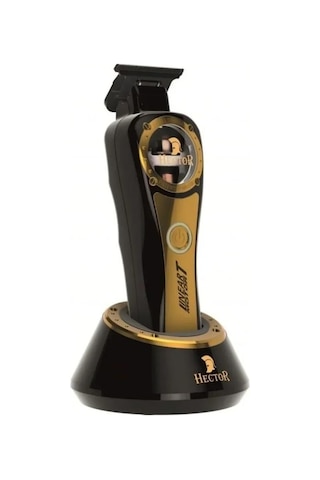 Hector Linear T Saç Sakal Sıfırlama Ve Çizim Makinesi 11.200 Rpm Gold-siyah 3 Saat