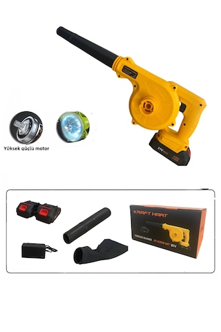Kraft Hart CFJ05W-MT 21V Çift Akülü Hava Üfleme Makinesi