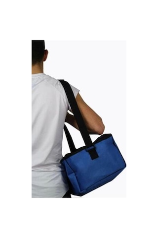 Ankaflex Termos Çanta Soğuk Sıcak Tutan Tutucu Isı Yalıtımlı Çanta Piknik Kamp Plaj Çantası Mavi