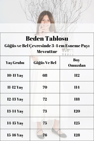 Kız Çocuk Uzun Boydan Pliseli Şifon Elbise Haki