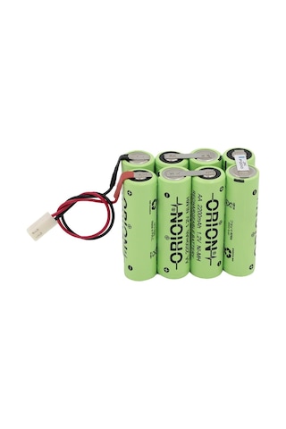 Orion 9.6V Aa 2200Mah Ni-Mh Konnektörlü Şarjlı Pil