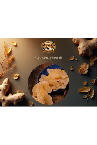 Kadirlihazarbey Kurutulmuş Zencefil 100 Gr 100 G