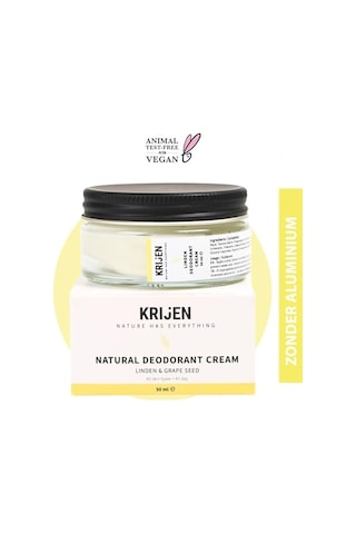 Tr Ihlamur Çiçeği & Üzüm Çekirdeği Krem Deodorant 50 Ml-bitkisel Ter Kokusu Önleyici